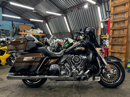 2013 Harley-Davidson Electra Glide, коричневый, 1120000 рублей, вид 2