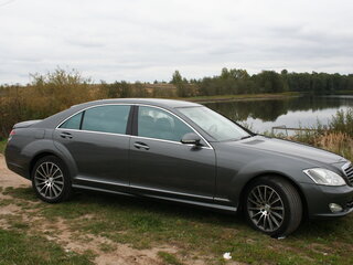 2008 Mercedes-Benz S-Класс 450 Long V (W221), серый, 1200000 рублей, вид 3