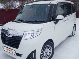 2018 Toyota Roomy I, белый, 1109000 рублей, вид 1