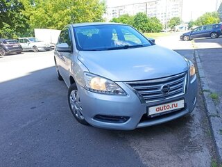 2015 Nissan Sentra VII (B17), серебристый, 670000 рублей, вид 1