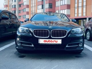 2016 BMW 5 серии 520d VI (F10/F11/F07) Рестайлинг, чёрный, 1900000 рублей, вид 3