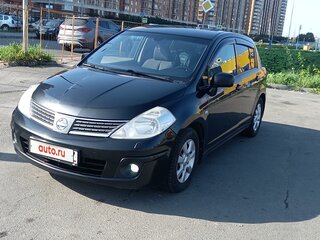 2008 Nissan Tiida I, чёрный, 590000 рублей, вид 1