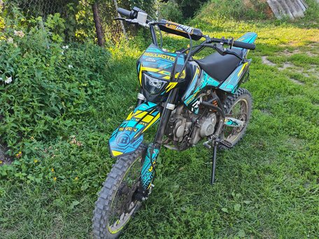 2022 Regulmoto Seven 125E, голубой, 60000 рублей, вид 1