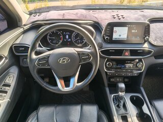2018 Hyundai Santa Fe IV, синий, 2950000 рублей, вид 4