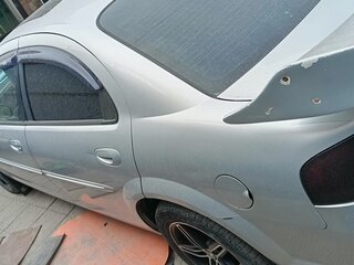 2001 Chrysler Sebring II, серебристый, 415000 рублей, вид 4