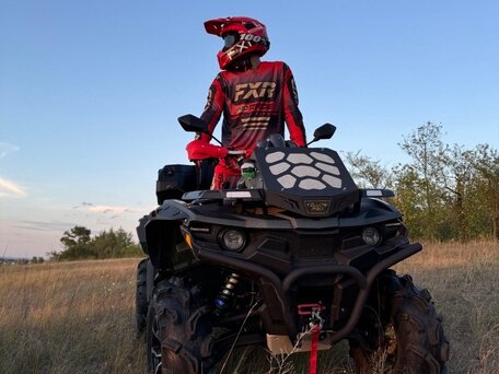 2023 Stels ATV-650 Guepard Trophy, чёрный, 920000 рублей, вид 1