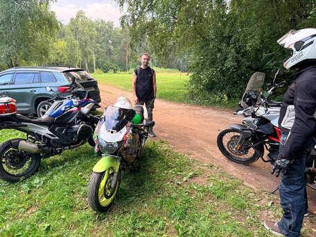 1998 Honda VTR 1000, зелёный, 230000 рублей, вид 2