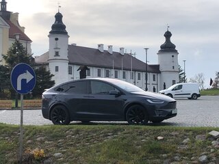 2020 Tesla Model X Long Range Plus I, серый, 5200000 рублей, вид 3