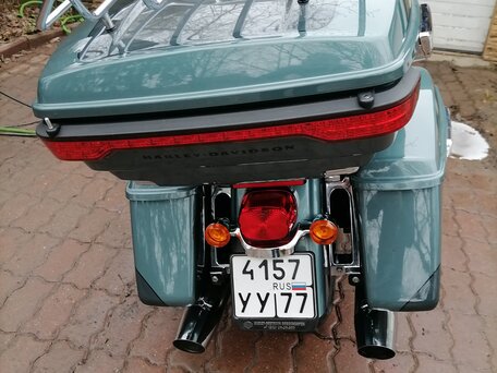 2020 Harley-Davidson Road Glide Limited, зелёный, 3200000 рублей, вид 3