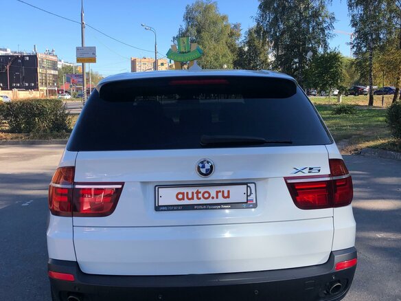 2009 BMW X5 35d II (E70), белый, 1895000 рублей - вид 6