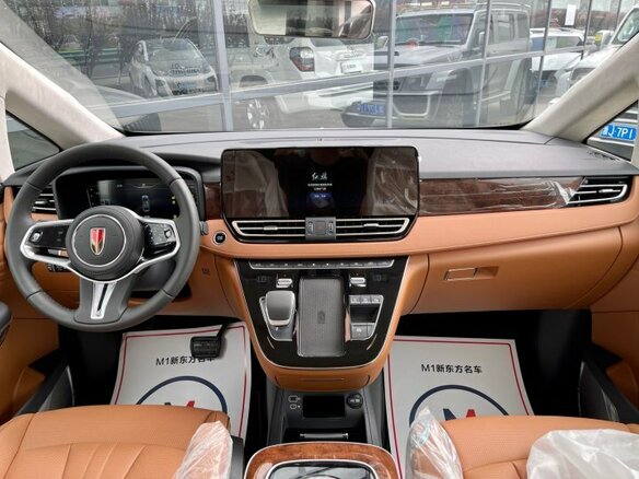 2023 Hongqi HQ9, серебристый - вид 10