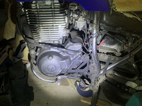1992 Yamaha XT600, чёрный, 300000 рублей, вид 3