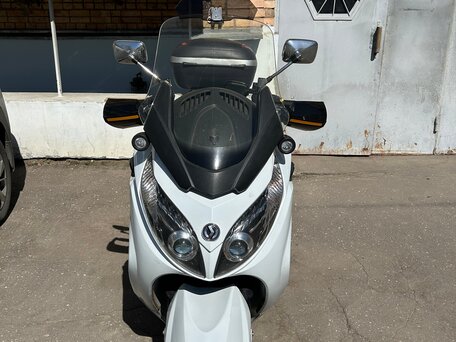 2012 Sym Maxsym 400, белый, 210000 рублей, вид 4