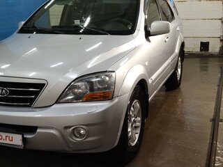 2006 Kia Sorento I Рестайлинг, серебристый, 500000 рублей, вид 2