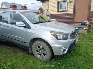 2012 SsangYong Actyon Sports II, серебристый, 1350000 рублей, вид 1