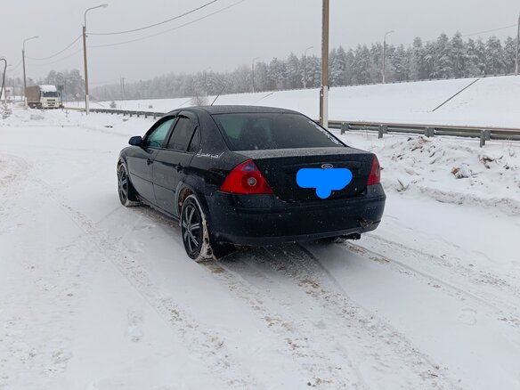 2001 Ford Mondeo III, чёрный, 300000 рублей - вид 6