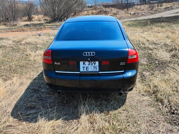 2002 Audi A6 II (C5) Рестайлинг, чёрный, 350000 рублей - вид 2