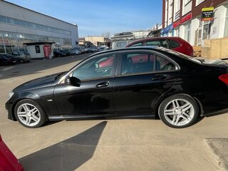 2011 Mercedes-Benz C-Класс 180 BlueEFFICIENCY III (W204) Рестайлинг, чёрный, 1242000 рублей, вид 4
