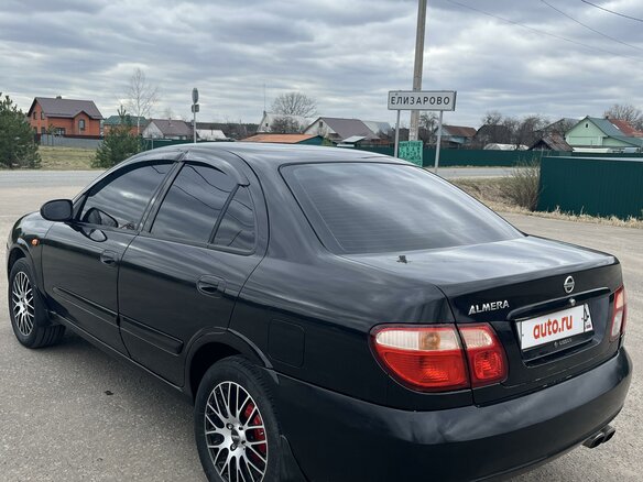 2005 Nissan Almera II (N16) Рестайлинг, чёрный, 360000 рублей - вид 16