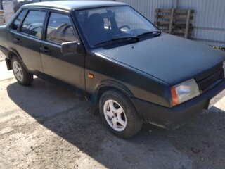 2002 Lada (ВАЗ) 21099, зелёный, 105000 рублей, вид 1