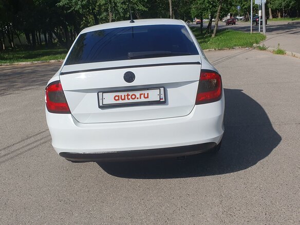 2016 Skoda Rapid I, белый, 850000 рублей - вид 7