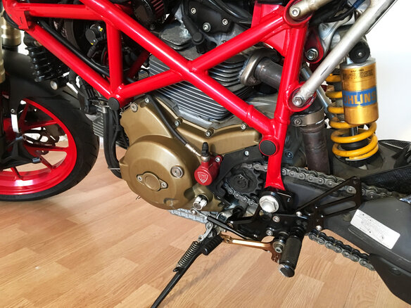 2007 Ducati Hypermotard, чёрный - вид 15