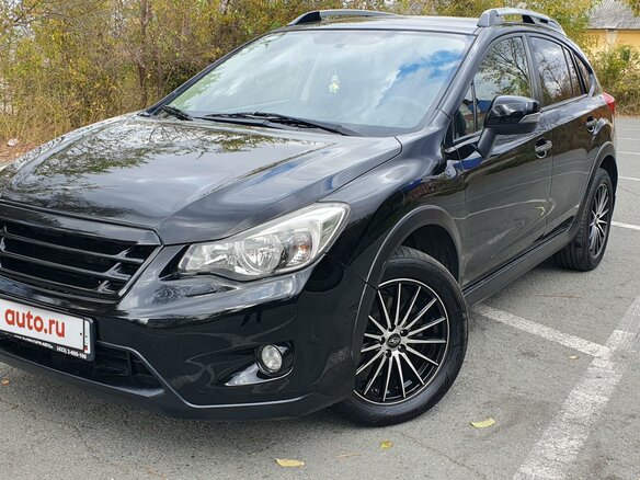 2013 Subaru XV I, чёрный, 1050000 рублей - вид 2