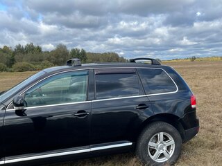 2003 Volkswagen Touareg I, чёрный, 850000 рублей, вид 4