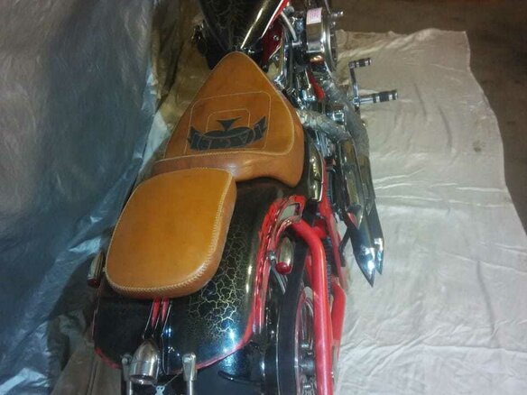 2013 Harley-Davidson Softail Custom, чёрный, 1350000 рублей - вид 17