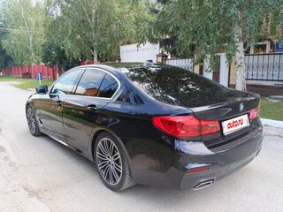 2020 BMW 5 серии 520d VII (G30/G31/G38), синий, 4350000 рублей, вид 4