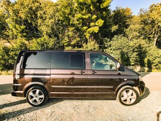2008 Volkswagen Multivan T5, коричневый, 3297000 рублей, вид 4