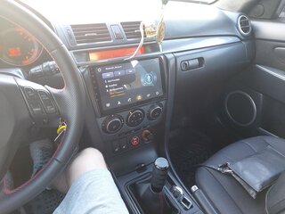 2007 Mazda 3 I (BK) Рестайлинг, красный, 1200000 рублей, вид 4