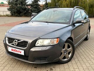 2010 Volvo V50 I Рестайлинг, серебристый, 930000 рублей, вид 1