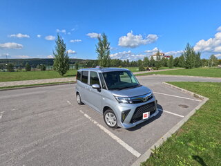 2021 Toyota Roomy I Рестайлинг, серебристый, 1150000 рублей, вид 4