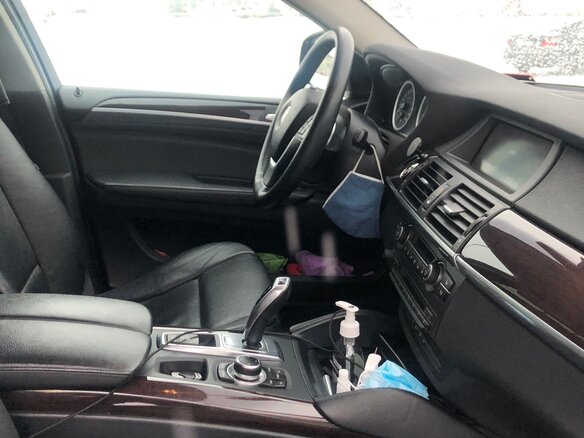 2010 BMW X6 35i 6-speed I (E71), красный - вид 10