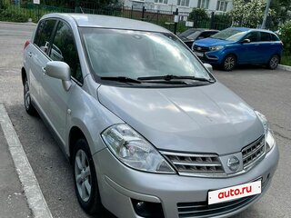2007 Nissan Tiida I, серебристый, 390000 рублей, вид 2