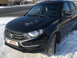 2020 Lada (ВАЗ) Granta I Рестайлинг, чёрный, 700000 рублей, вид 2
