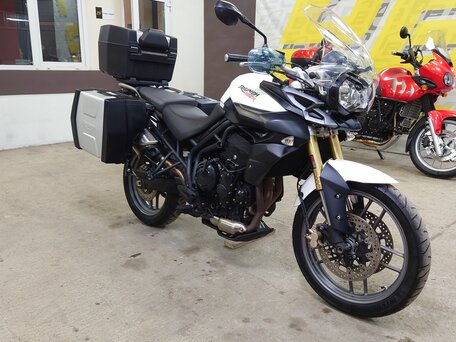 2012 Triumph Tiger 800, белый, 545000 рублей, вид 1