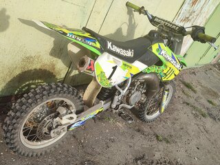 2015 Kawasaki KX 65, зелёный, 170000 рублей, вид 4