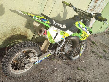 2015 Kawasaki KX 65, зелёный, 170000 рублей, вид 4