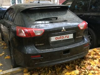 2008 Mitsubishi Lancer X, чёрный, 750000 рублей, вид 2