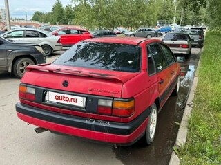 1991 Volkswagen Passat B3, красный, 110000 рублей, вид 5