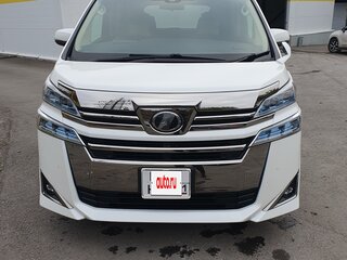 2019 Toyota Vellfire II Рестайлинг, белый, 4500000 рублей, вид 2