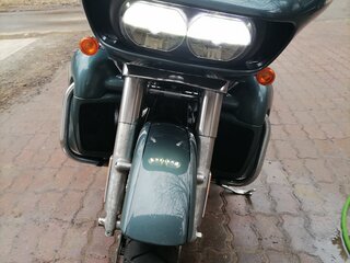 2020 Harley-Davidson Road Glide Limited, зелёный, 3200000 рублей, вид 5