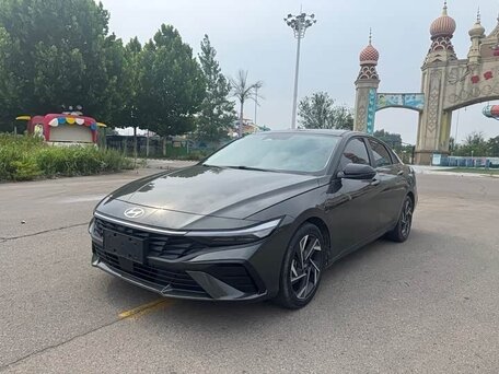 2023 Hyundai Elantra N Line VII (CN7) Рестайлинг, чёрный, 1800000 рублей, вид 1