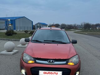 2014 Lada (ВАЗ) Kalina II, оранжевый, 355555 рублей, вид 2