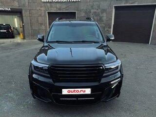 2014 Toyota Land Cruiser 200 Series Рестайлинг 1, чёрный, 2700000 рублей, вид 2