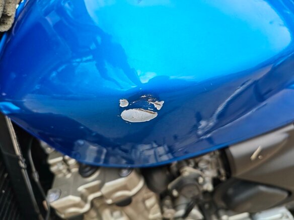 2005 Honda CB 600F Hornet, синий, 450000 рублей - вид 6