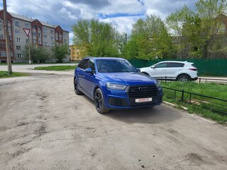 2016 Audi Q7 II (4M), синий, 4200000 рублей, вид 2