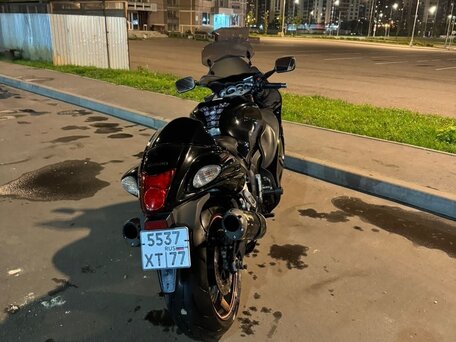 2007 Suzuki GSX 1300 R Hayabusa, чёрный, 980000 рублей, вид 2
